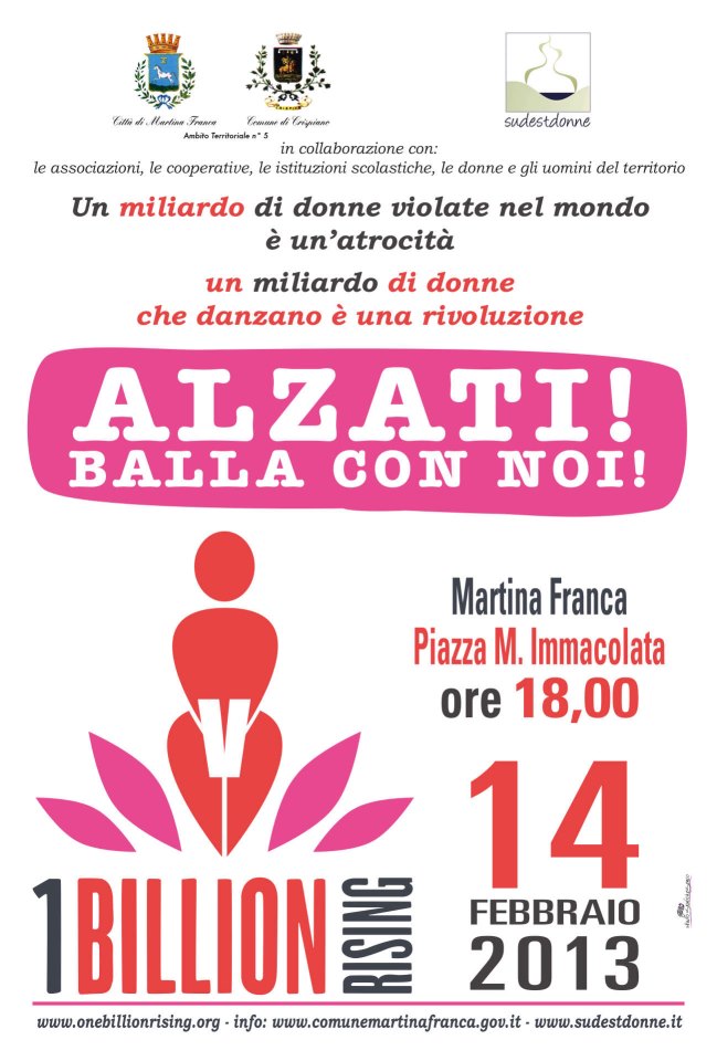 One billion rising a Martina Franca